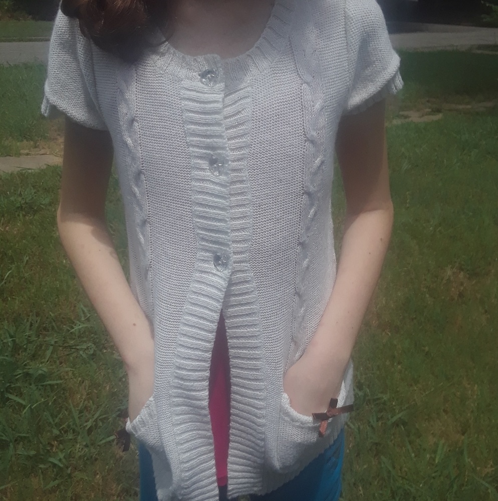 short sleeve sweater